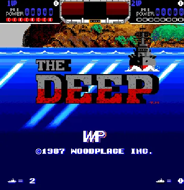 The Deep (Japan) screen shot title